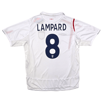 2005/07 England Home Football Shirt (L) Umbro 8 Lampard (Player Edition | BNWTs) - Football Finery - FF304129