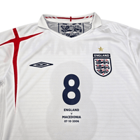 2005/07 England Home Football Shirt (L) Umbro 8 Lampard (Player Edition | BNWTs) - Football Finery - FF304129