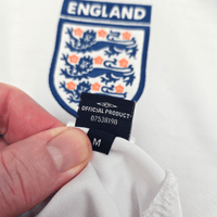 2005/07 England Home Football Shirt (M) Umbro 8 Lampard - Football Finery - FF303358
