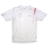 2005/07 England Home Football Shirt (M) Umbro - Football Finery - FF304822