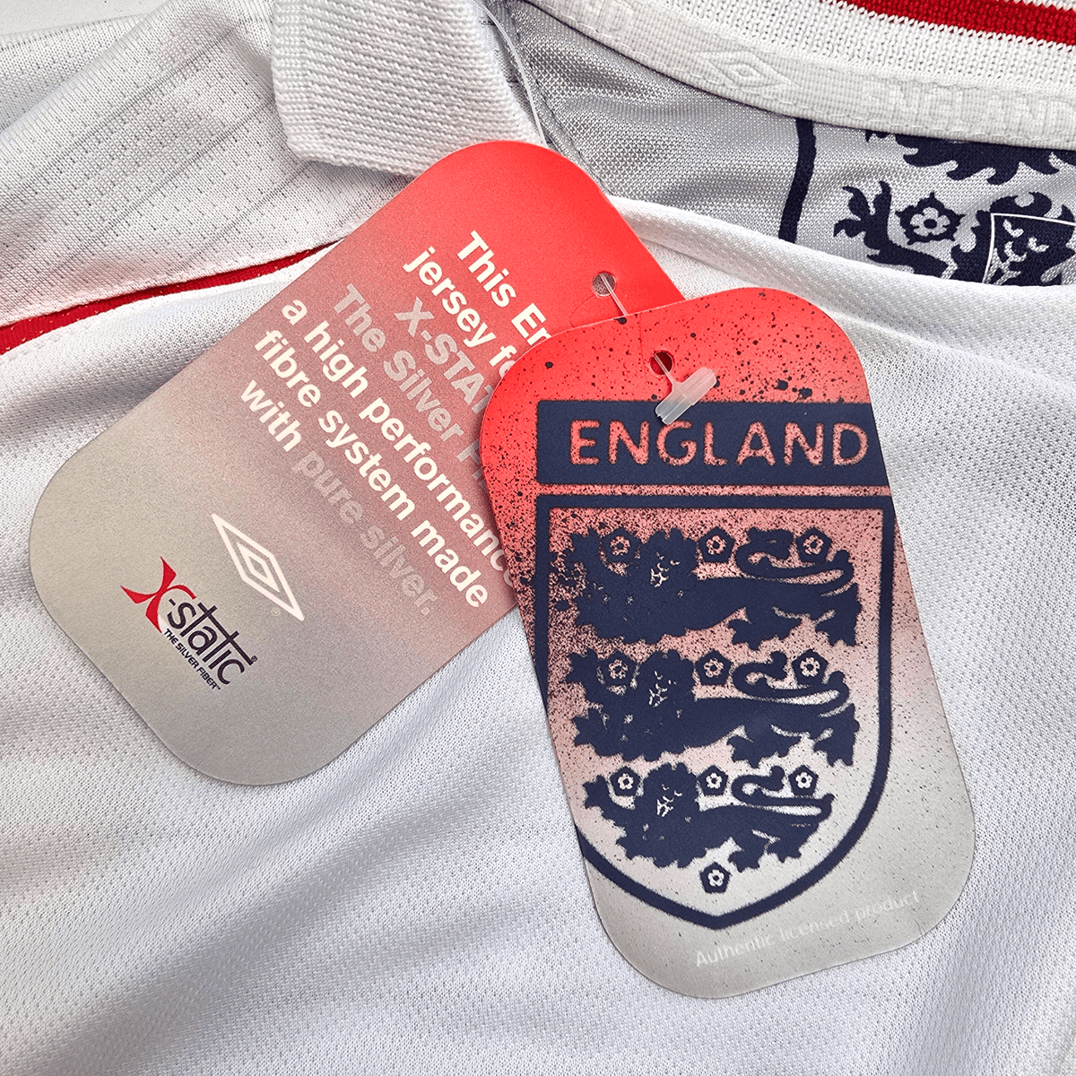 2005/07 England Home Football Shirt (XL) Umbro 5 Ferdinand (BNWTs) - Football Finery - FF304125