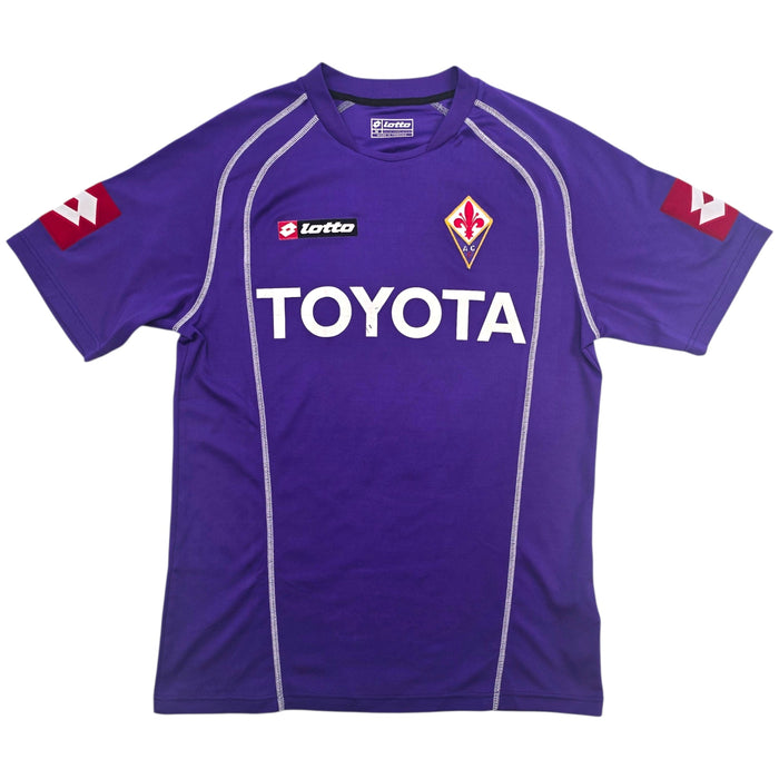 2005/07 Fiorentina Home Football Shirt (M) Lotto 30 Toni - Football Finery - FF306866