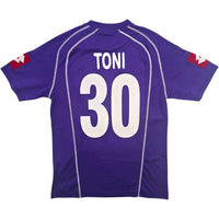 2005/07 Fiorentina Home Football Shirt (M) Lotto 30 Toni - Football Finery - FF306866