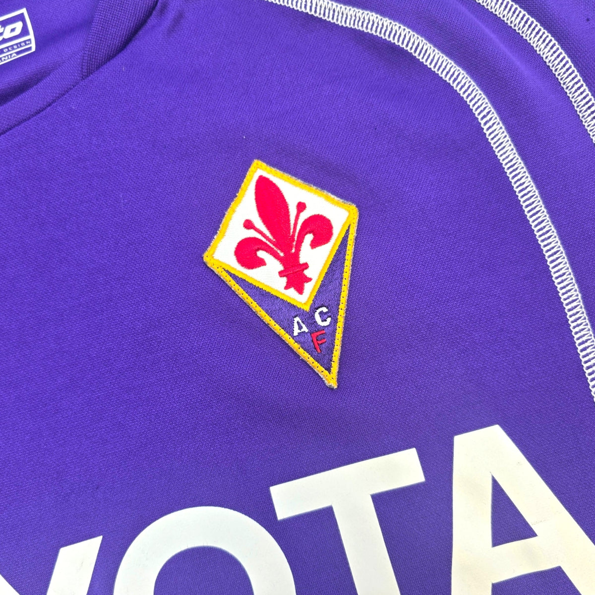 2005/07 Fiorentina Home Football Shirt (M) Lotto 30 Toni - Football Finery - FF306866