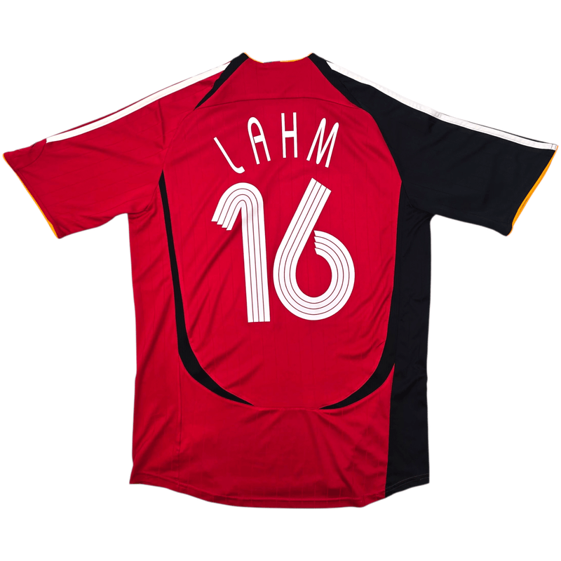 2005/07 Germany Away Football Shirt (M) Adidas 16 Lahm - Football Finery - FF305746