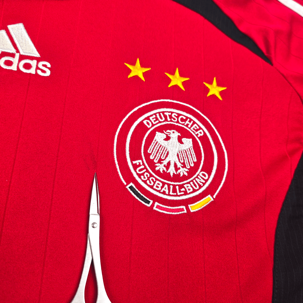2005/07 Germany Away Football Shirt (M) Adidas 16 Lahm - Football Finery - FF305746