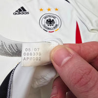 2005/07 Germany Home Football Shirt (S) Adidas - Football Finery - FF304274