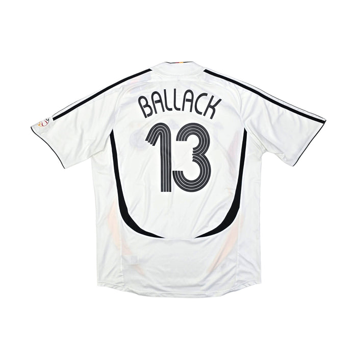 2005/07 Germany Home Football Shirt (XL) Adidas #13 Ballack - Football Finery - FF202893