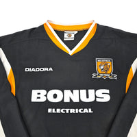 2005/07 Hull City Away Football Shirt (S) Diadora #8 Barmby - Football Finery - FF204141