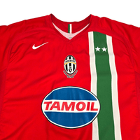 2005/07 Juventus Away Football Shirt (L) Nike 11 Nedved - Football Finery - FF301170