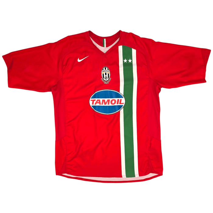 2005/07 Juventus Away Football Shirt (L) Nike 11 Nedved - Football Finery - FF301170