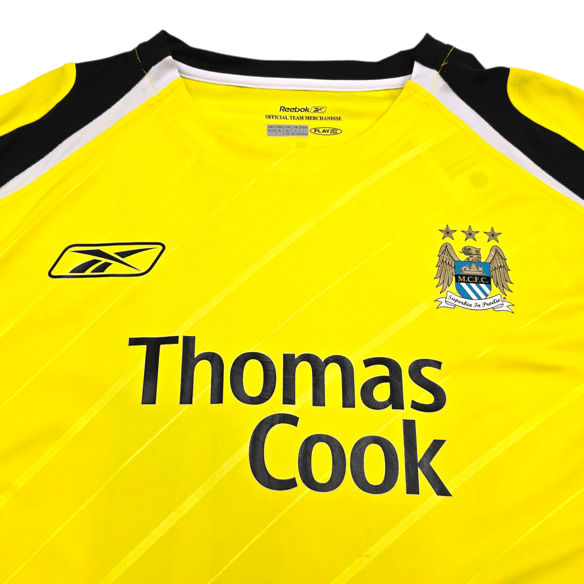 2005/07 Manchester City Third Football Shirt (L) Reebok 20 Samaras - Football Finery - FF301568