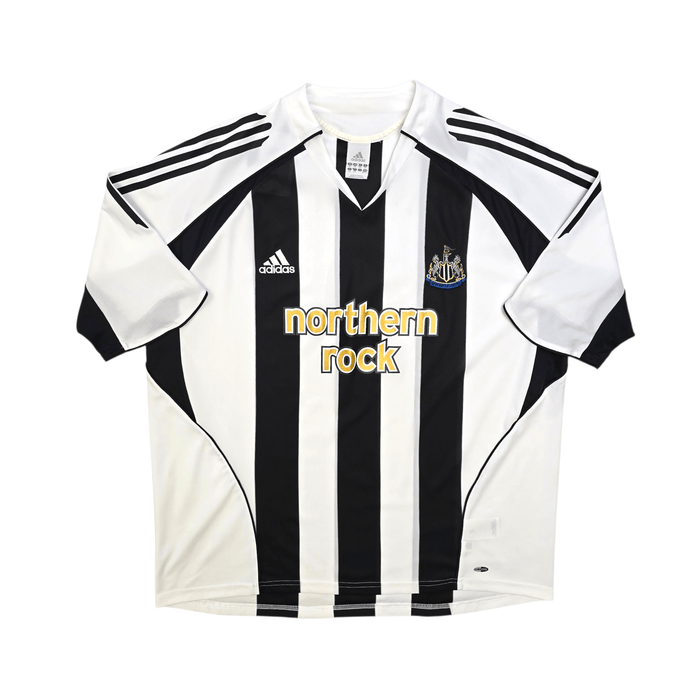 2005/07 Newcastle United Home Football Shirt (2XL) Adidas 9 Shearer - Football Finery - FF302717