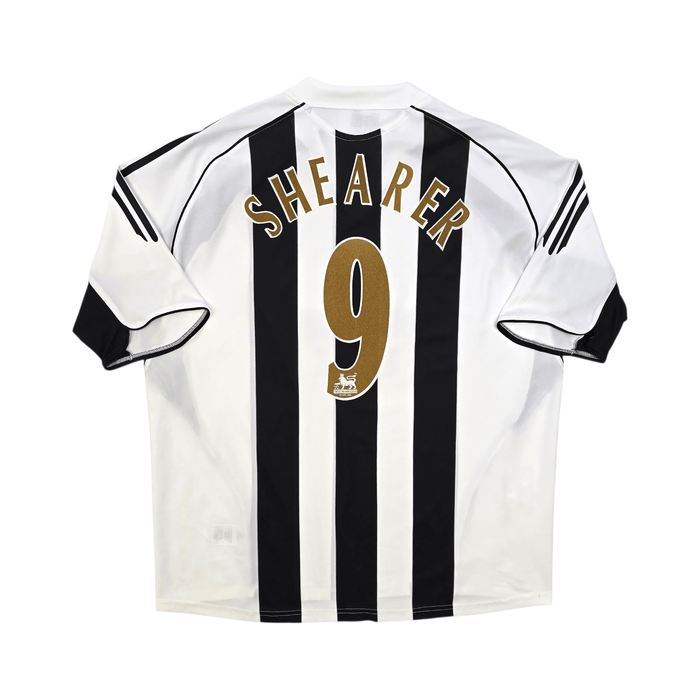 2005/07 Newcastle United Home Football Shirt (2XL) Adidas 9 Shearer - Football Finery - FF302717
