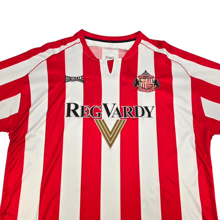2005/07 Sunderland Home Football Shirt (XL) Lonsdale - Football Finery - FF302401