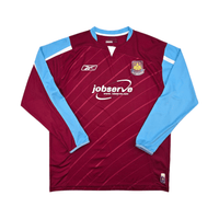 2005/07 West Ham United Home Football Shirt (L) Reebok - Football Finery - FF302994