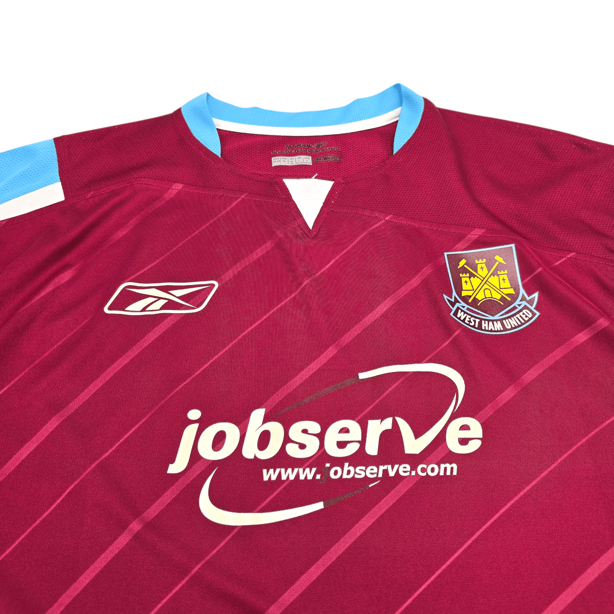 2005/07 West Ham United Home Football Shirt (L) Reebok - Football Finery - FF302994