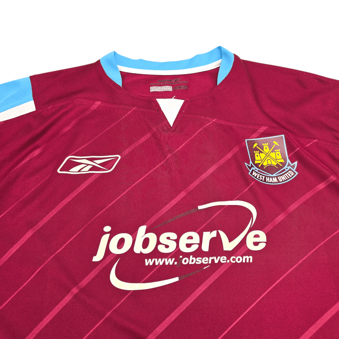 2005/07 West Ham United Home Football Shirt (L) Reebok - Football Finery - FF302994