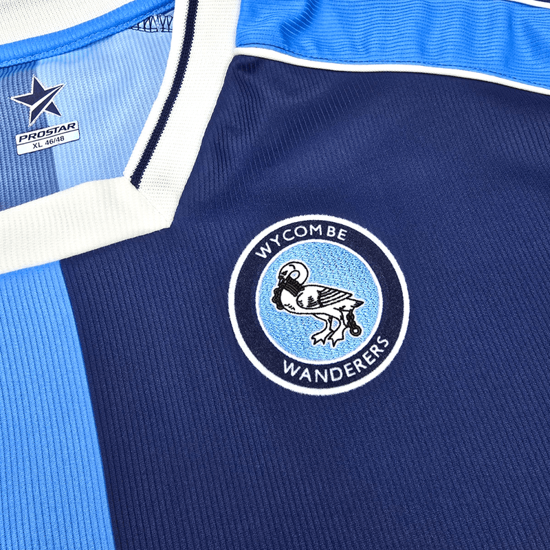 2005/07 Wycombe Wanderers Home Football Shirt (XL) Prostar - Football Finery - FF301567