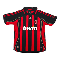 2006/07 AC Milan Home Football Shirt (L) Adidas 99 Ronaldo - Football Finery - FF303186