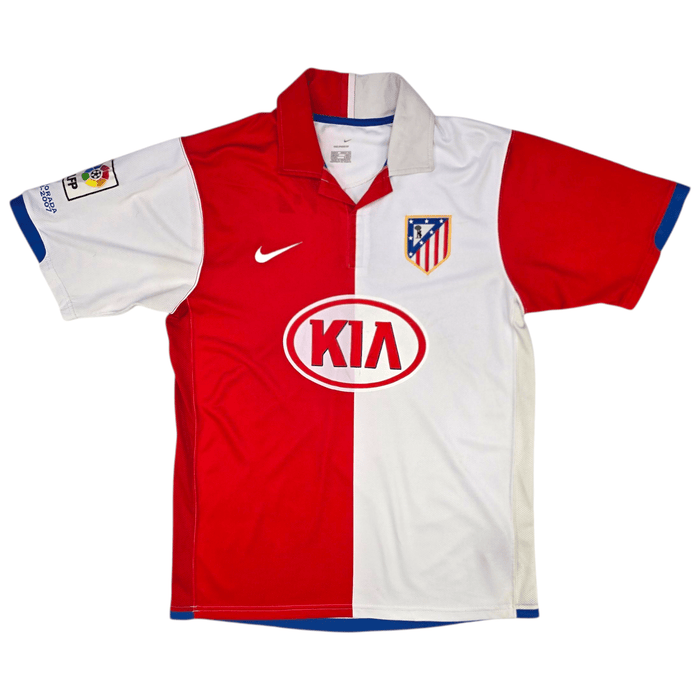 2006/07 Atletico Madrid Home Football Shirt (M) Nike 9 Torres - Football Finery - FF302132