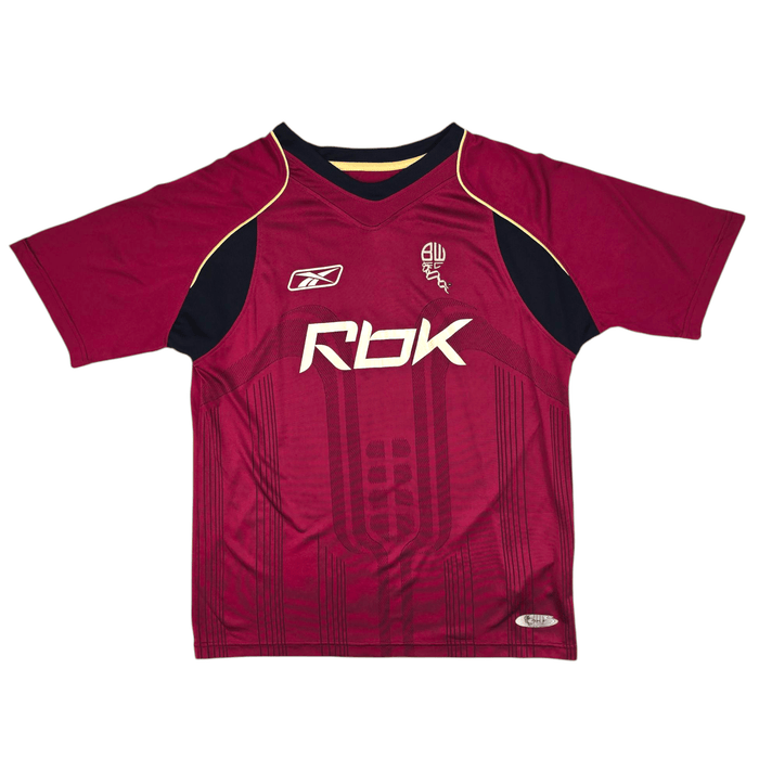 2006/07 Bolton Wanderers Away Football Shirt (L) Reebok #6 Speed - Football Finery - FF300523