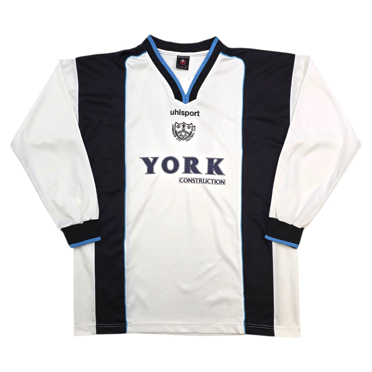 2006/07 Cambridge City Home Football Shirt (XL) Uhlsport 17 (Matchworn) - Football Finery - FF306726