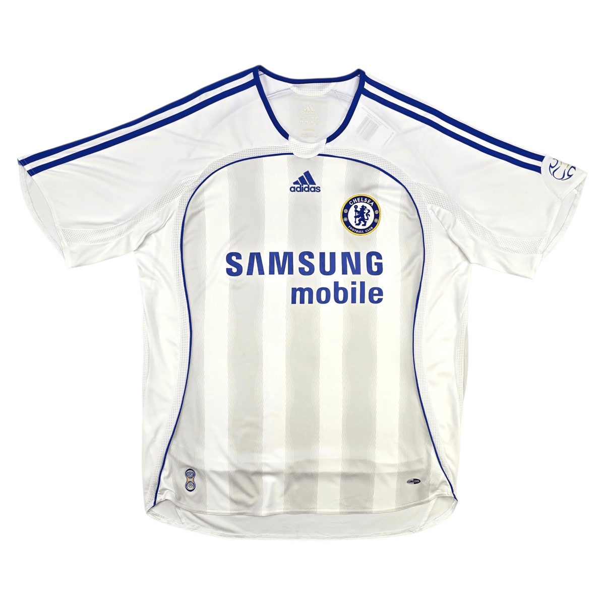 2006/07 Chelsea Away Football Shirt (L) Adidas 7 Shevchenko - Football Finery - FF302155