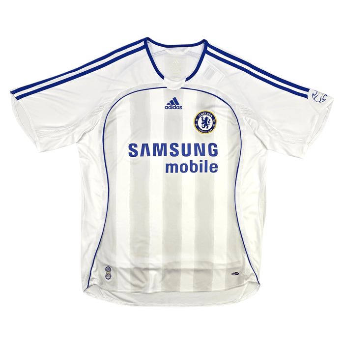 2006/07 Chelsea Away Football Shirt (L) Adidas 7 Shevchenko - Football Finery - FF302155