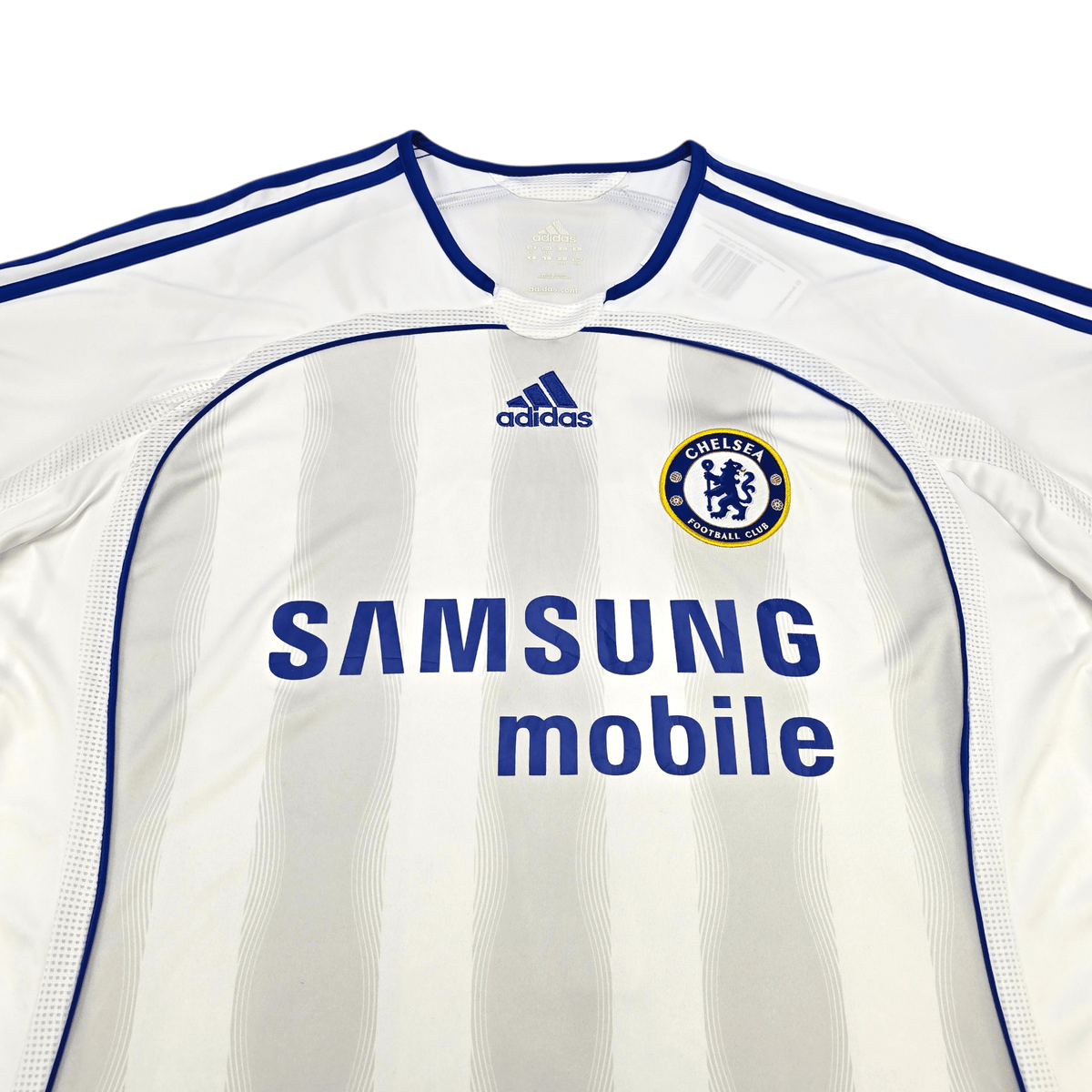 2006/07 Chelsea Away Football Shirt (L) Adidas 7 Shevchenko - Football Finery - FF302155