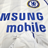 2006/07 Chelsea Away Football Shirt (S) Adidas 11 Drogba - Football Finery - FF302893