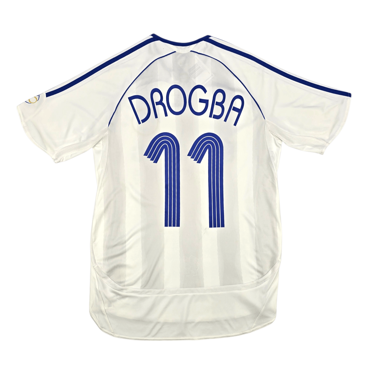 2006/07 Chelsea Away Football Shirt (S) Adidas 11 Drogba - Football Finery - FF302893