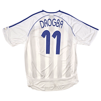 2006/07 Chelsea Away Football Shirt (XL) Adidas 11 Drogba - Football Finery - FF303335