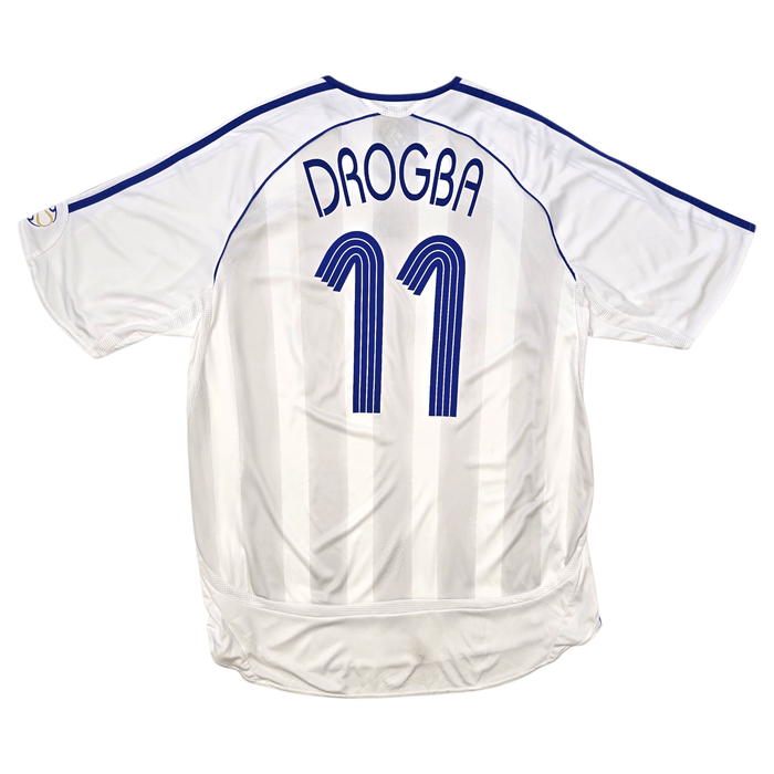 2006/07 Chelsea Away Football Shirt (XL) Adidas 11 Drogba - Football Finery - FF303335