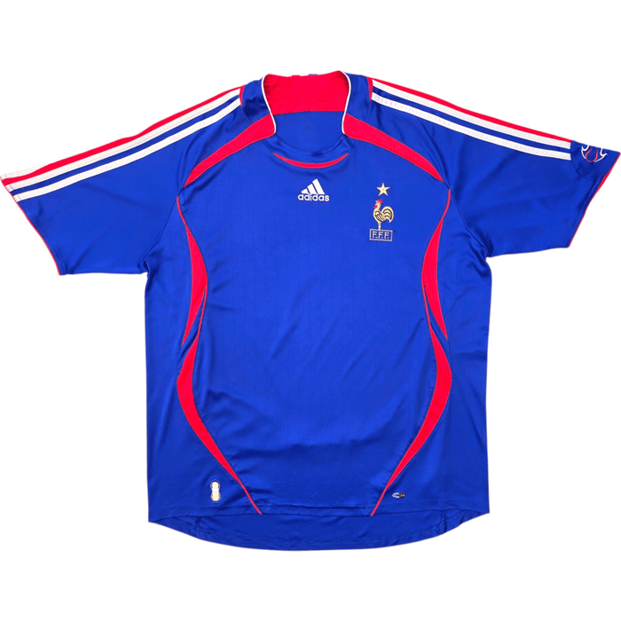 2006/07 France Home Football Shirt (XL) Adidas - Football Finery - FF305230