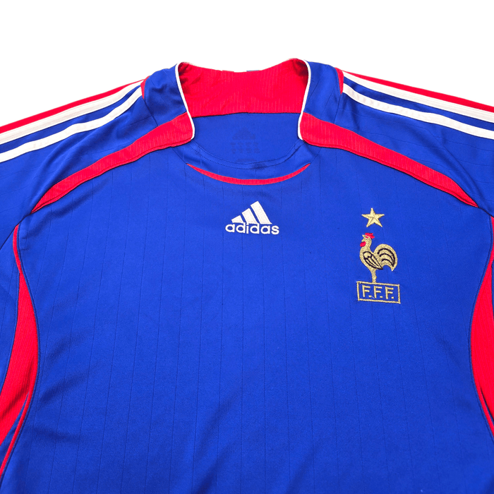 2006/07 France Home Football Shirt (XL) Adidas - Football Finery - FF305230