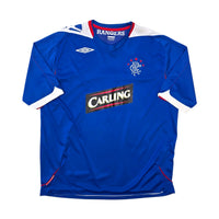 2006/07 Glasgow Rangers Home Football Shirt (2XL) Nike - Football Finery - FF305572