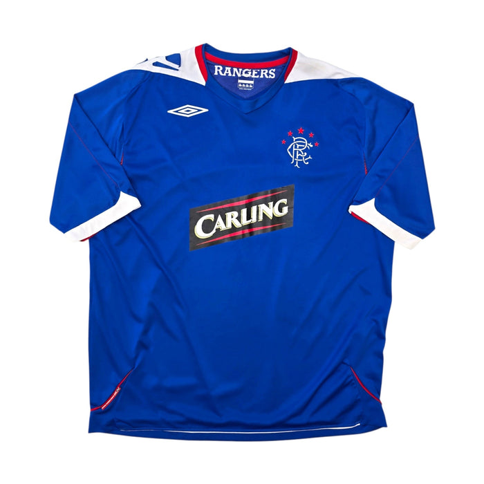 2006/07 Glasgow Rangers Home Football Shirt (2XL) Nike - Football Finery - FF305572
