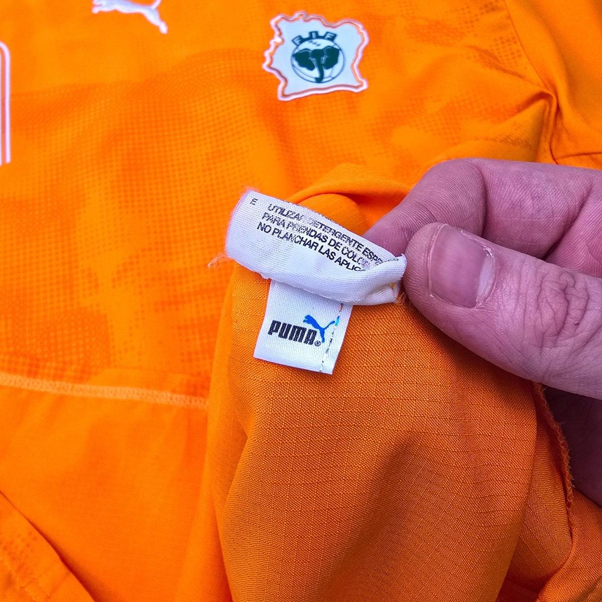 2006/07 Ivory Coast Home Football Shirt (XL) Puma 11 Drogba - Football Finery - FF305352
