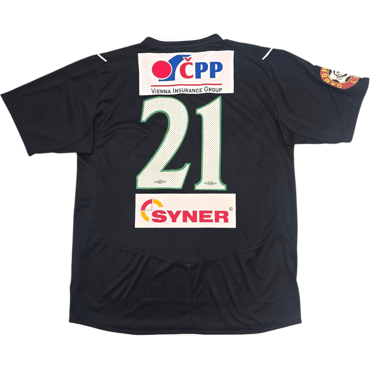 2006/07 Jablonec Away Football Shirt (L) Umbro 21 - Football Finery - FF305910