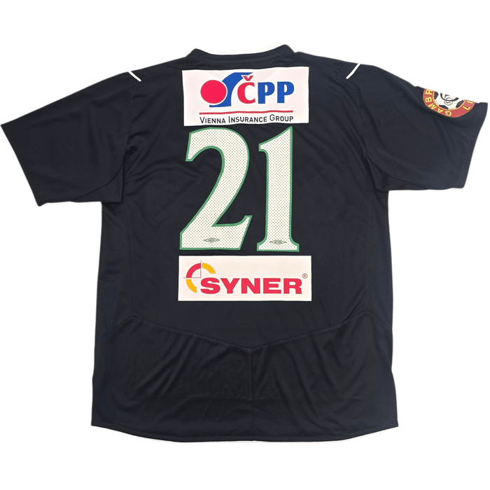 2006/07 Jablonec Away Football Shirt (L) Umbro 21 - Football Finery - FF305910