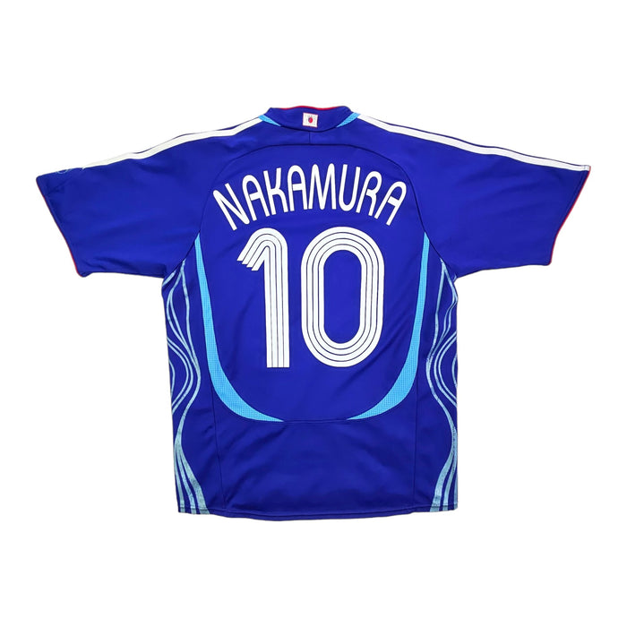 2006/07 Japan Home Football Shirt (M) Adidas # 10 Nakamura - Football Finery - FF202751