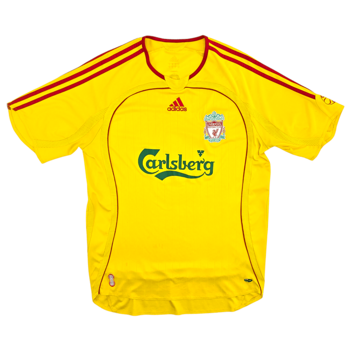 2006/07 Liverpool Away Football Shirt (L) Adidas #8 Gerrard - Football Finery - FF204515