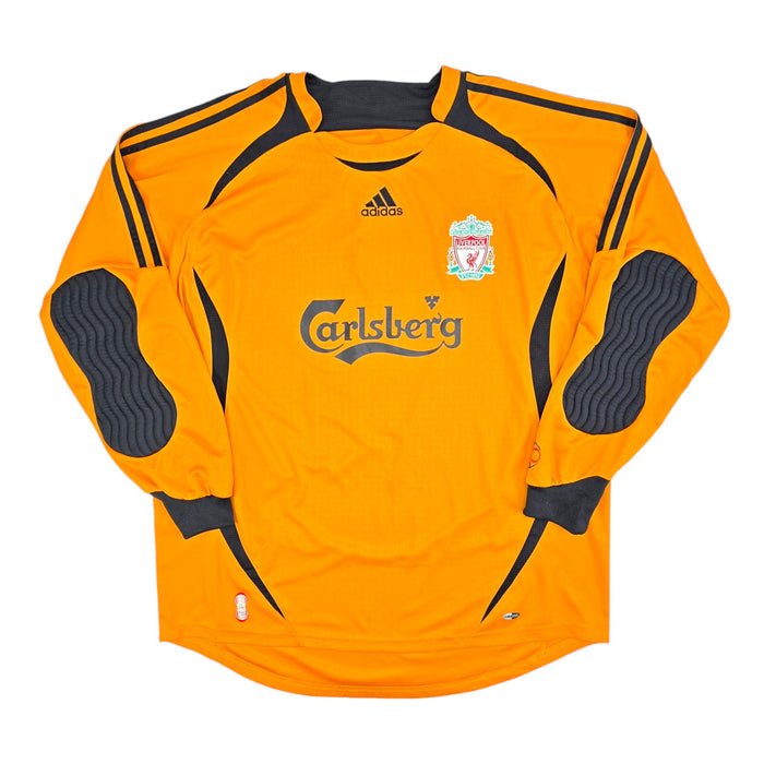 2006/07 Liverpool Goal Keeper Football Shirt (XL) Adidas #1 Dudek - Football Finery - FF204461