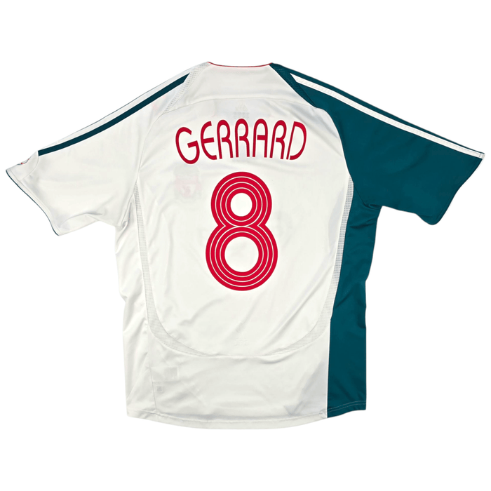 2006/07 Liverpool Third Football Shirt (L) Adidas 8 Gerrard - Football Finery - FF300565