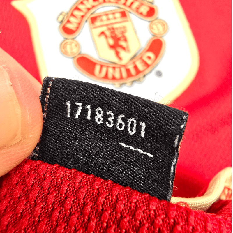 2006/07 Manchester United Home Football Shirt (L) Nike 7 Ronaldo - Football Finery - FF301508