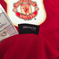 2006/07 Manchester United Home Football Shirt (L) Nike 7 Ronaldo - Football Finery - FF302117