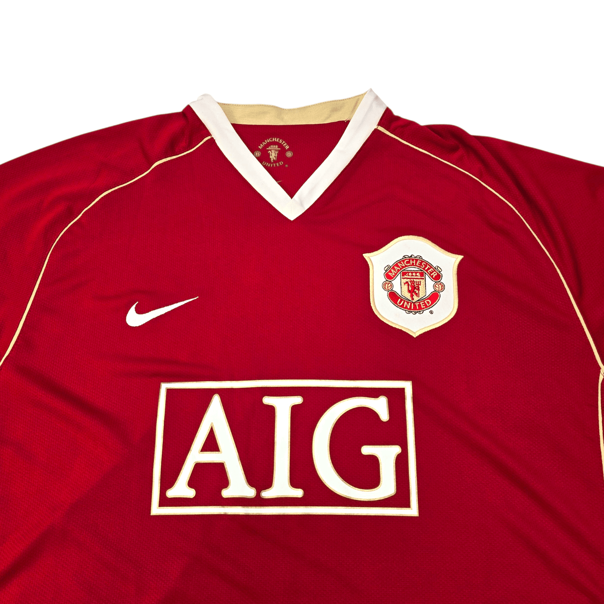 2006/07 Manchester United Home Football Shirt (XL) Nike 7 Ronaldo (BNWTs) - Football Finery - FF302075