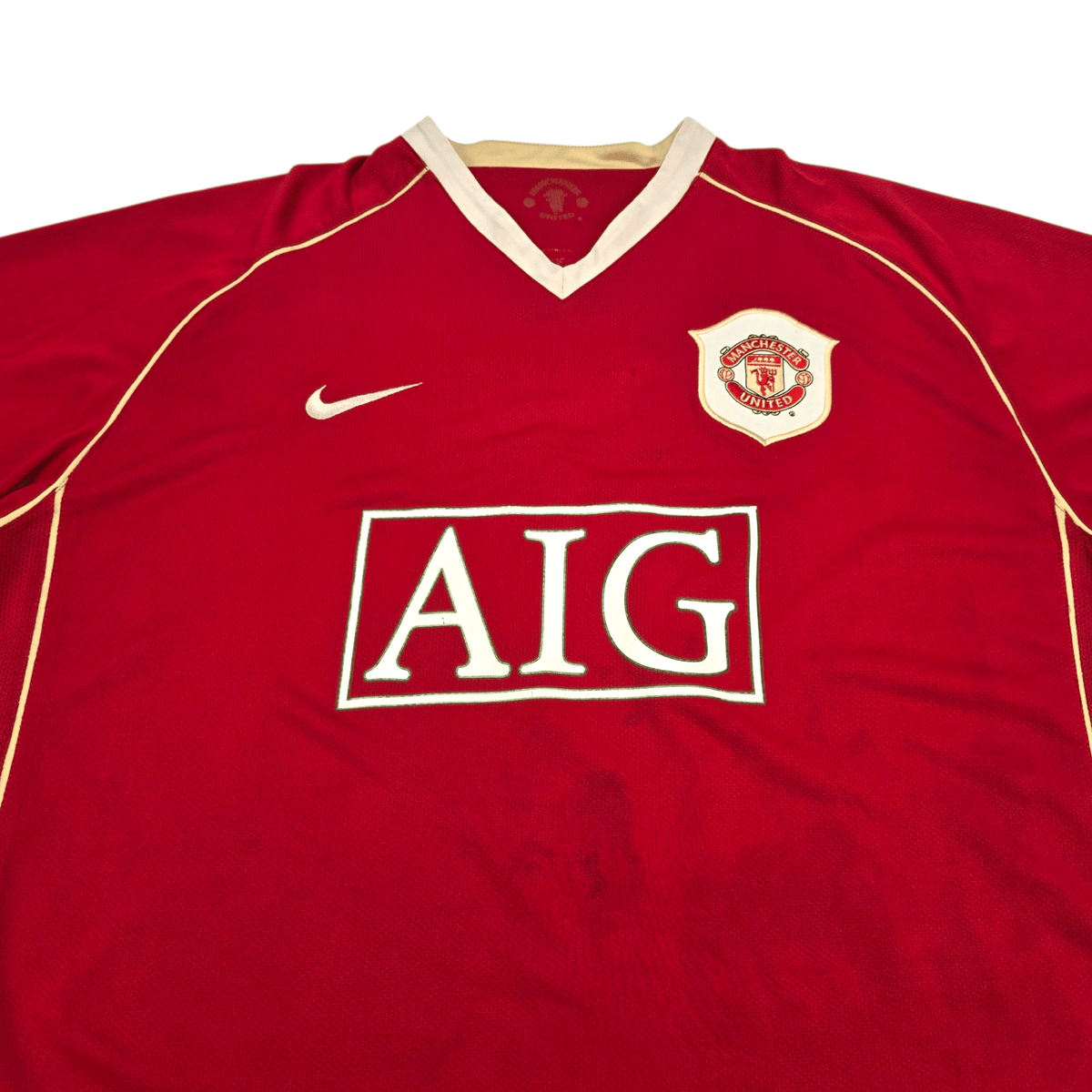 2006/07 Manchester United Home Football Shirt (XL) Nike - Football Finery - FF302611