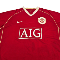 2006/07 Manchester United Home Football Shirt (XL) Nike - Football Finery - FF302611